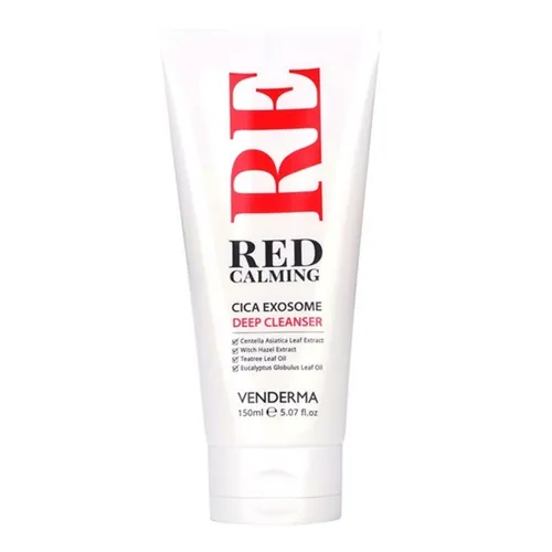 [VDM-RED-CLE-001] Venderma Red Calming Cica Exosome Deep Cleanser