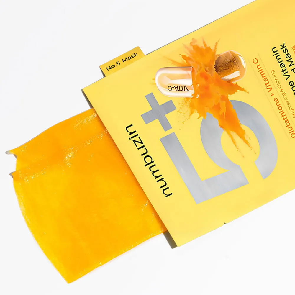 numbuzin 5+ Glutathione Vitamin Concentrated Mask
