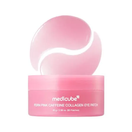 MEDICUBE Pink Caffeine Collagen PDRN Eye Patch